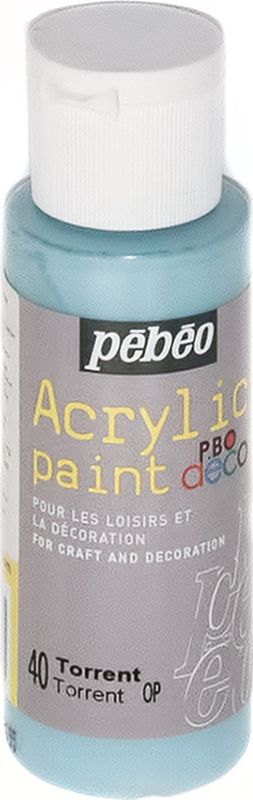 Pebeo Краска акриловая декоративная Acrylic Paint цвет 097040 ливень 59 мл097040 Pebeo Краска акриловая декоративная Acrylic Paint цвет 097040 ливень 59 мл097040Декоративные акриловые краски Acrylic Paint предназначены для росписи по дереву, гипсу, картону и другим поверхностямКраски смешиваются друг с другомВодостойкие после высыханияОбладают высокой покрывной способностьюИмеют матовый блескРазводятся водой