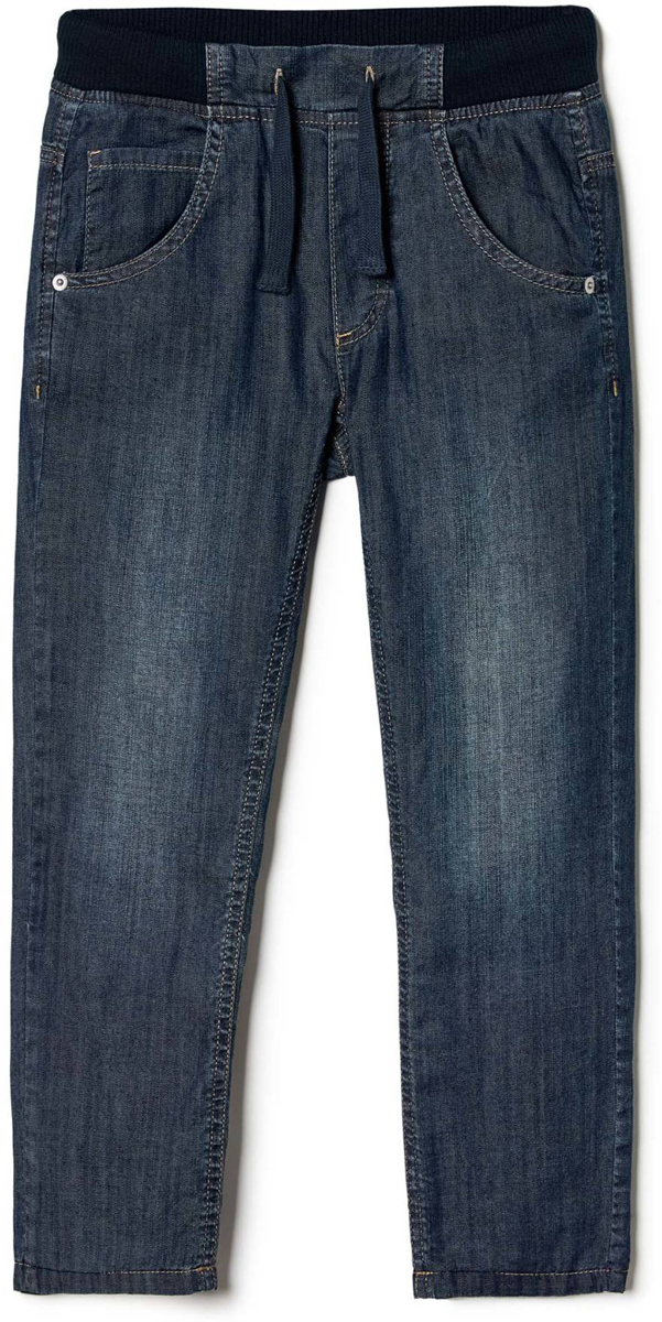 Брюки для мальчика United Colors of Benetton, цвет: синий. 4XU057CU0_901. Размер 1604XU057CU0_901 Брюки для мальчика United Colors of Benetton, цвет: синий. 4XU057CU0_901. Размер 1604XU057CU0_901Стильные брюки идеально подойдут для отдыха и прогулок. Изготовленные из высококачественного материала, они необычайно мягкие и приятные на ощупь, не сковывают движения малышки и позволяют коже дышать, не раздражают даже самую нежную и чувствительную кожу ребенка, обеспечивая наибольший комфорт. Брюки на талии имеют широкую эластичную резинку, благодаря чему они не сдавливают животик ребенка и не сползают. Оригинальный современный дизайн и модная расцветка делают эти брюки модным и стильным предметом детского гардероба.