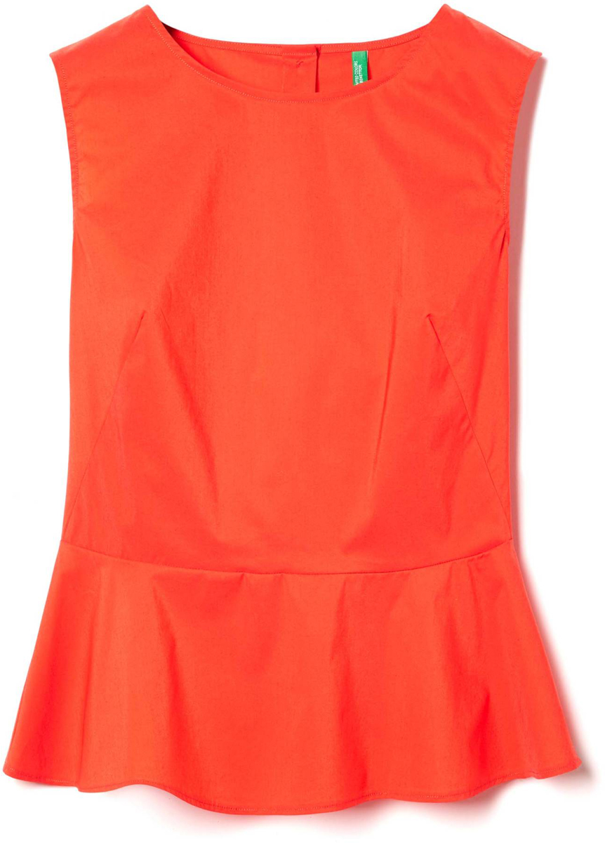 Блузка женская United Colors of Benetton, цвет: красный. 5EF25Q803_07D. Размер XS (40/42)5EF25Q803_07D Блузка женская United Colors of Benetton, цвет: красный. 5EF25Q803_07D. Размер XS (40/42)5EF25Q803_07DБлузка женская United Colors of Benetton выполнена из качественного материала. Модель без рукавов с круглым вырезом горловины.