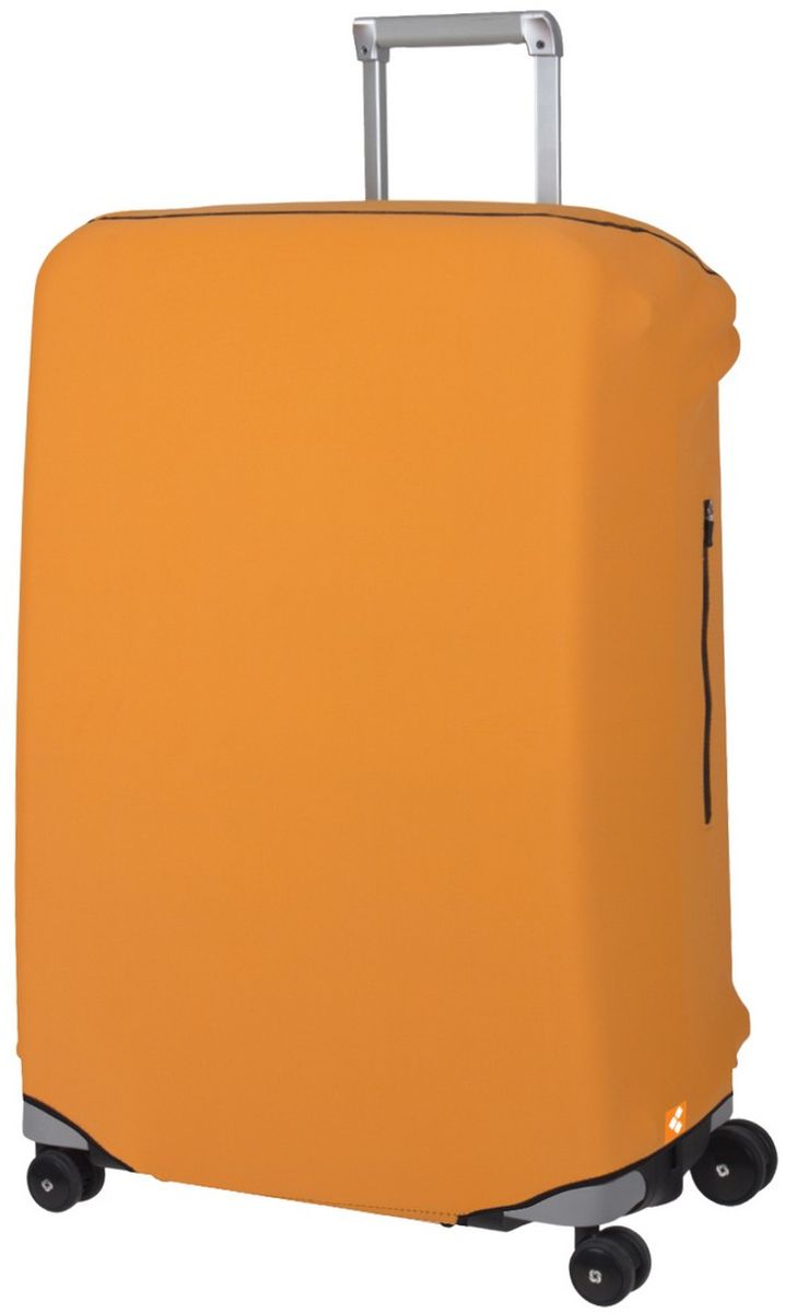 Чехол для чемодана Routemark Defender Pro, цвет: оранжевый, размер L (72-80 см)DefPRO-Or-L Чехол для чемодана Routemark Defender Pro, цвет: оранжевый, размер L (72-80 см)DefPRO-Or-LДля больших чемоданов, высотой от 72 до 80 см (мерить от пола)., 2 потайные молнии для боковых ручек с двух сторон. Внизу чехла - молния, дополнительная резинка с фастексом для лучшей усадки.