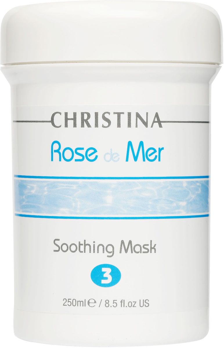 Christina Rose de Mer Soothing Mask - Успокаивающая маска 250 млCHR408 Christina Rose de Mer Soothing Mask - Успокаивающая маска 250 млCHR408Маска оказывает абсорбирующий, поросуживающий и успокаивающий эффекты. Содержит сочетание пудр, впитывающих излишки жира, очищающих и снимающих раздражение кожи.Результат: Маска оказывает абсорбирующий, поросуживающий и успокаивающий эффекты.Объем: 250 мл.