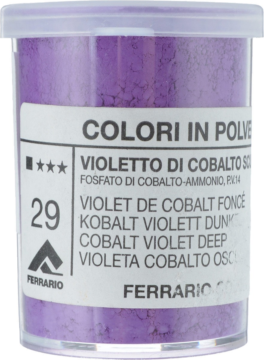 Ferrario Пигмент группа 8 цвет 29 Violetto di cobalto scuro