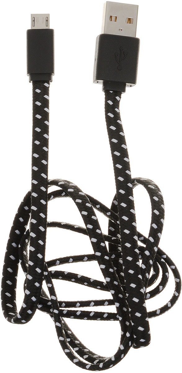 Qumo USB-Micro USB, Black кабель (1.5 м)Cable Qumo mUSB 1,5пл-опbl Qumo USB-Micro USB, Black кабель (1.5 м)Cable Qumo mUSB 1,5пл-опblКабель Qumo USB-Micro USB позволяет синхронизировать различные мобильные девайсы с компьютером, а также подзаряжать их аккумуляторы.
