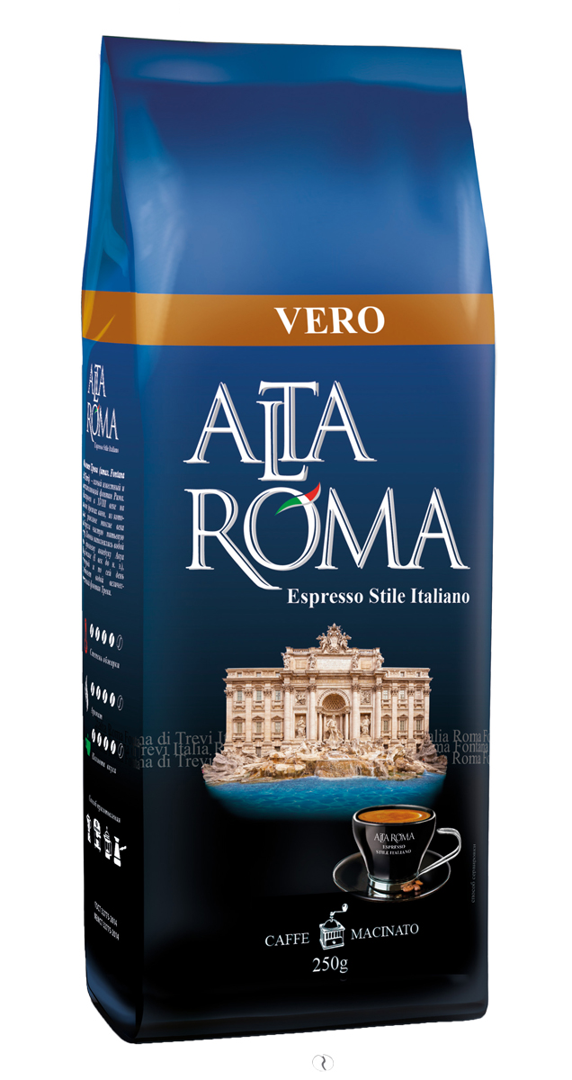 где купить Altaroma Vero кофе молотый, 250 г по лучшей цене
