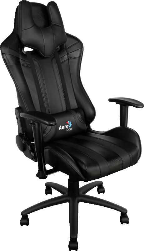 Aerocool AC120-B, Black игровое кресло428411 Aerocool AC120-B, Black игровое кресло428411Игровое кресло AC120 по внешнему виду напоминает сидение спортивной машины. С ним ваша комната превратится в настоящий геймерский болид. Почувствуйте мягкость качественной искусственной кожи и рельеф отделки под углеволокно. Захотелось немного вздремнуть, чтобы повысить продуктивность, встряхнуть свою память и пополнить запасы энергии? Просто откиньте спинку кресла на 180°, ложитесь поудобнее и наслаждайтесь легким сном или отдыхом. Настоящее гоночное кресло (с гоночными полосами!) и поддерживающей набивкой во всех точках контакта с телом пользователя. Оно готово обеспечить долгие часы комфортной игры!