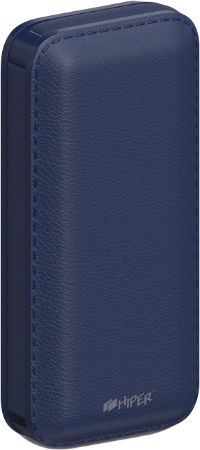 HIPER SP5000, Indigo внешний аккумулятор (5000 мАч)SP5000 INDIGO HIPER SP5000, Indigo внешний аккумулятор (5000 мАч)SP5000 INDIGOВо внешнем аккумуляторе Hiper Power Bank серии SP используются высококачественные литий-ионные аккумуляторы. Устройство отличается современным дизайном, корпус выполнен из пластика с имитацией под натуральную кожу. Устройство обладает электронной системой защиты от перезарядки и коротких замыканий. Полного заряда данной батареи в среднем хватает, чтобы полностью зарядить 2 смартфона. Для удобства пользователя устройство оснащено интегрированным micro-USB кабелем.Внешний аккумулятор совместим со всеми современными цифровыми устройствами, получающими питание от USB. Для использования с устройствами, имеющими разъем зарядки отличный от micro-USB, потребуется оригинальный кабель поставляемый в комплекте с вашим устройством.Модель оснащена USB-портом с max током 2.1А и коннектором micro-USB.