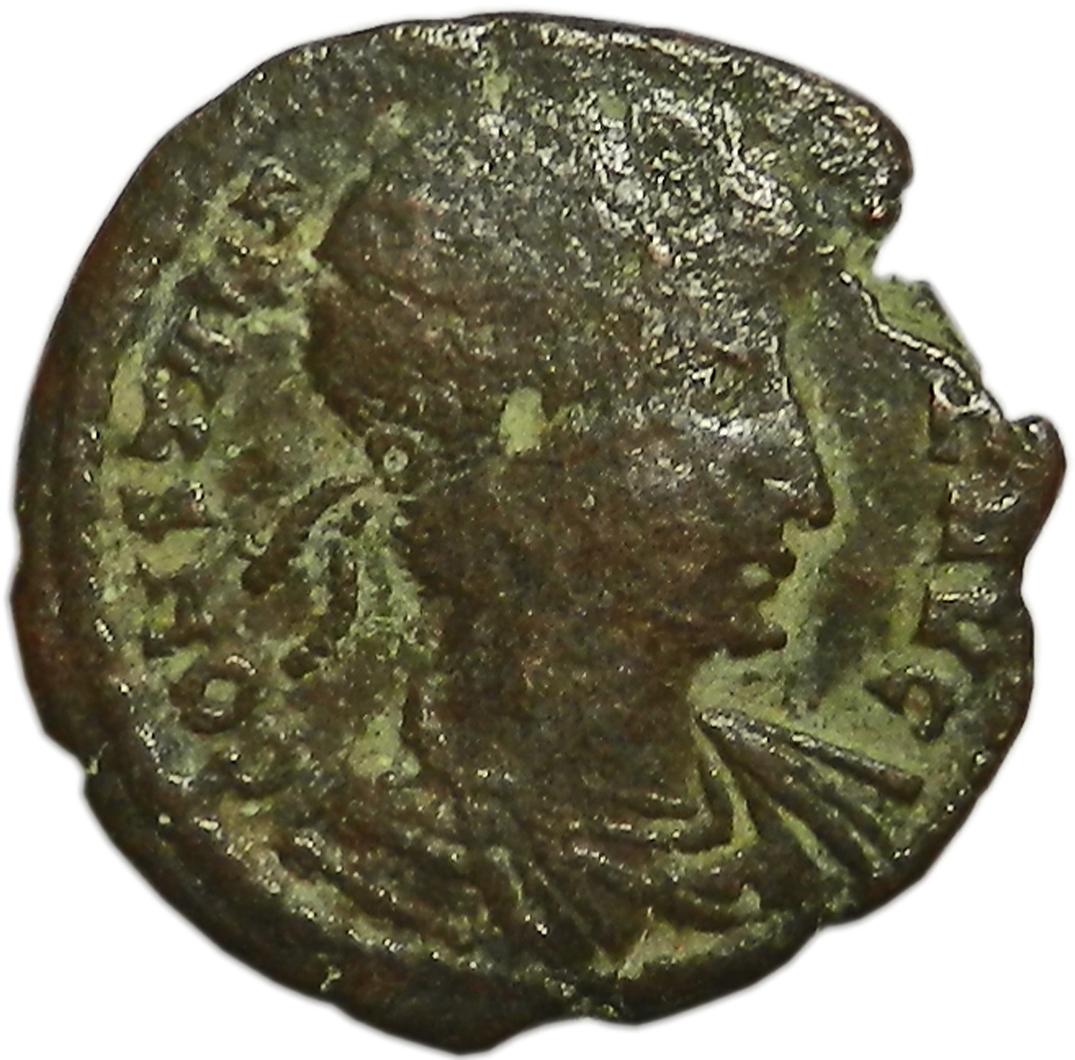 Монета AE4 Констанций II 337-341 гг (Две Виктории)