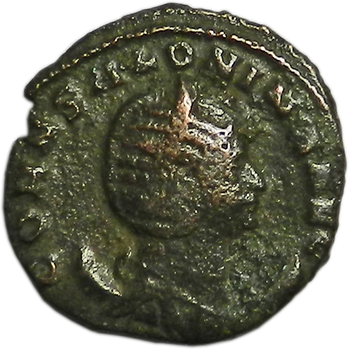 Монета антониниан. Корнелия Салонина, 260-268 гг. Бронза. Античный Рим