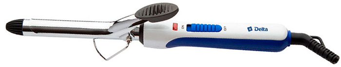 Delta DL-0622, White Blue щипцы для завивки волос