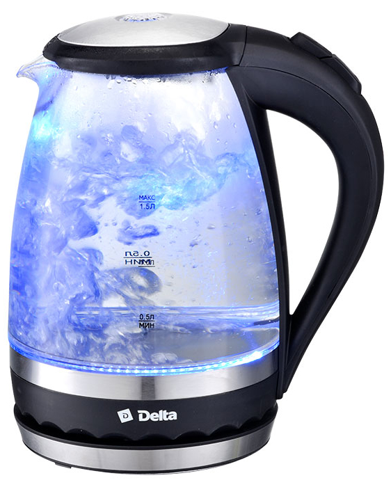 Delta DL-1202, Black чайник электрический