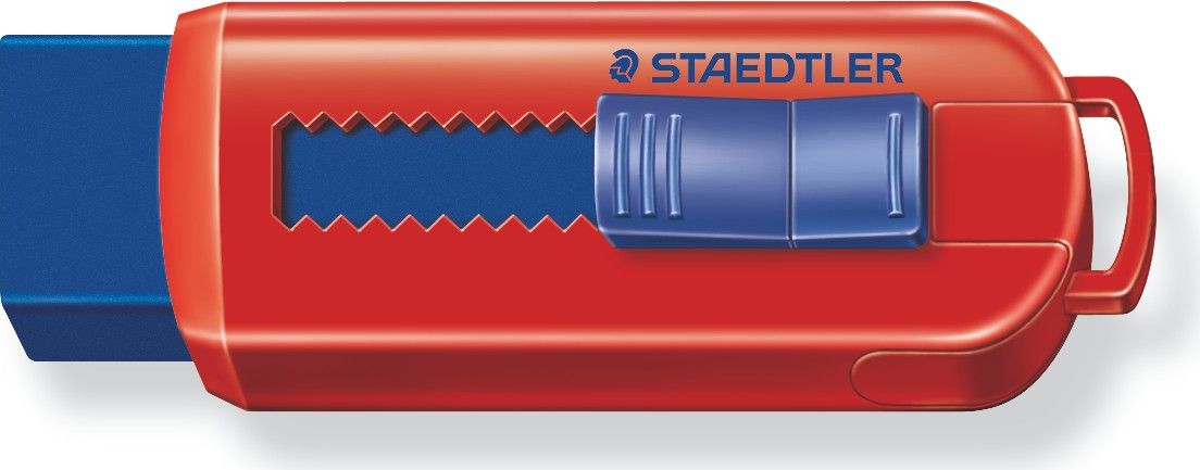 Staedtler Ластик 525 PS цвет синий красный