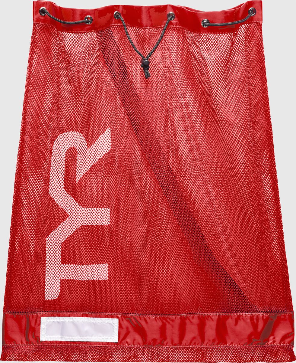 Рюкзак для аксессуаров Tyr Swim Gear Bag, цвет: красный. LBD2LBD2 Рюкзак для аксессуаров Tyr Swim Gear Bag, цвет: красный. LBD2LBD2Мешок для аксессуаров TYR Alliance Equipment Mesh Bag. Стильный и удобный мешок отлично подойдет для спортивного инвентаря, например: доска для плавания, большое полотенце, шапочка, ласты, очки, купальник, сланцы и многое другое. Мешок имеет два шнура для затягивания и удобного ношения. Мешок TYR сделан из прочной сетчатой ткани и за счет этого ваша влажная экипировка быстро высохнет. Размеры: 71 см х 66 смОбъем: 75 литров
