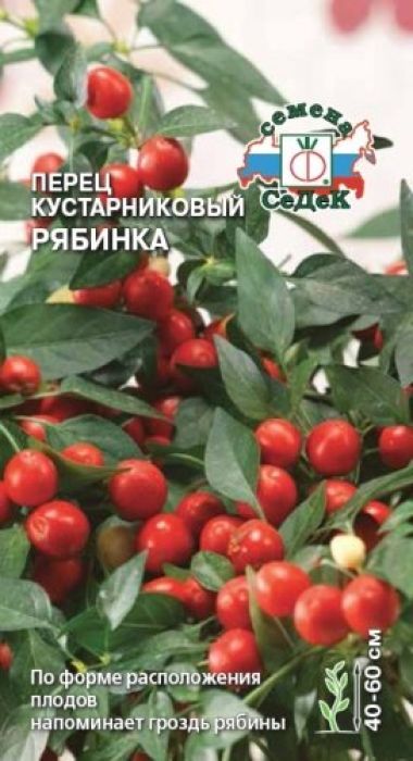 Семена Седек Перец кустарниковый. Рябинка4607116269572 Семена Седек Перец кустарниковый. Рябинка4607116269572Уважаемые клиенты! Обращаем ваше внимание на то, что упаковка может иметь несколько видов дизайна. Поставка осуществляется в зависимости от наличия на складе.