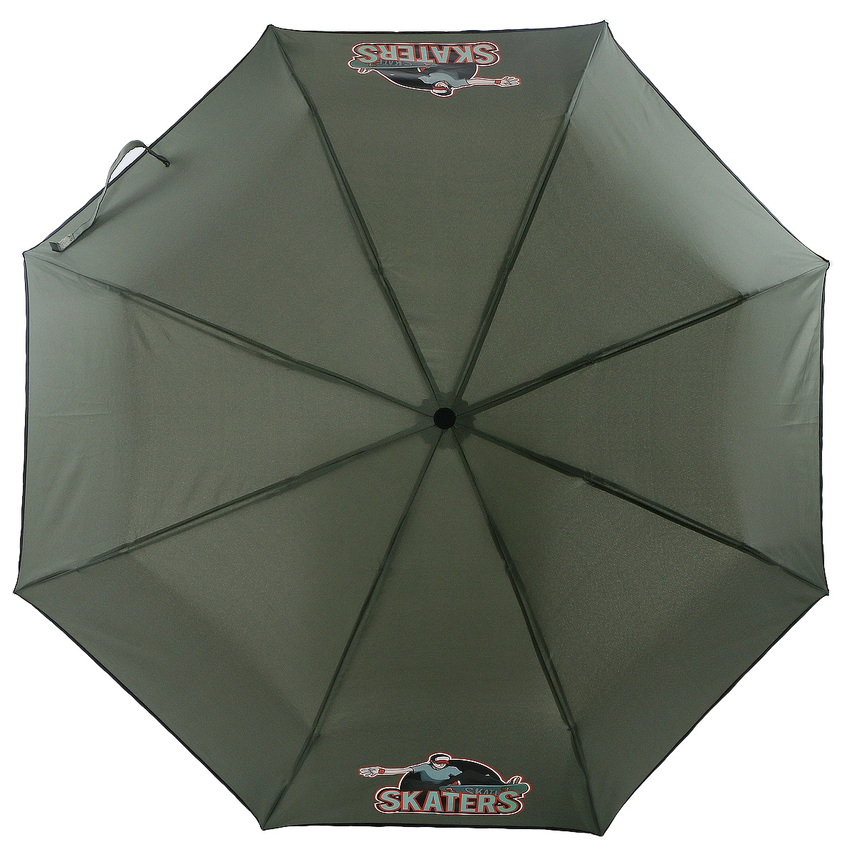 Зонт ArtRain, механический, 3 сложения, цвет: серый. 3517-1737