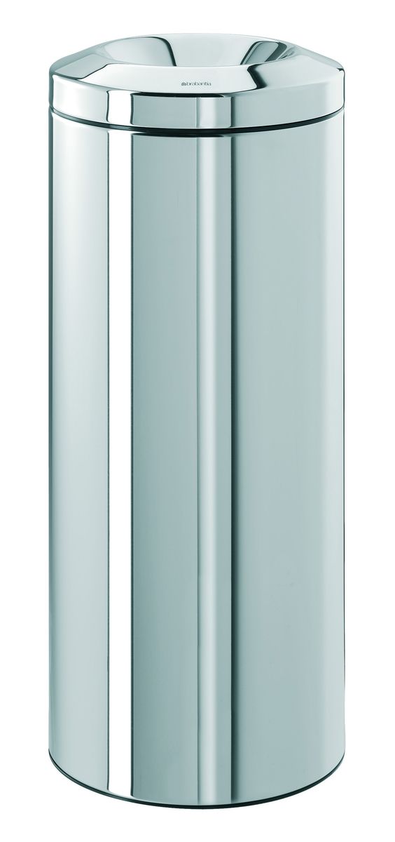 Урна Brabantia, с защитой от возгорания, цвет: стальной полированный, 30 л. 287527287527 Урна Brabantia, с защитой от возгорания, цвет: стальной полированный, 30 л. 287527287527Безопасно – при случайном возгорании мусора в баке пламягаситель из нержавеющей стали перекрывает доступ кислорода, что приводит к автоматическому тушению пламени. Изделие прошло испытания и получило сертификат RWTUV (Германия). Универсальность – подходит как для домашнего использования, так и для использования в офисе. Удобная очистка – съемное внутреннее металлическое ведро. Практичный дизайн – основная часть мусора эстетично скрыта внутри.
