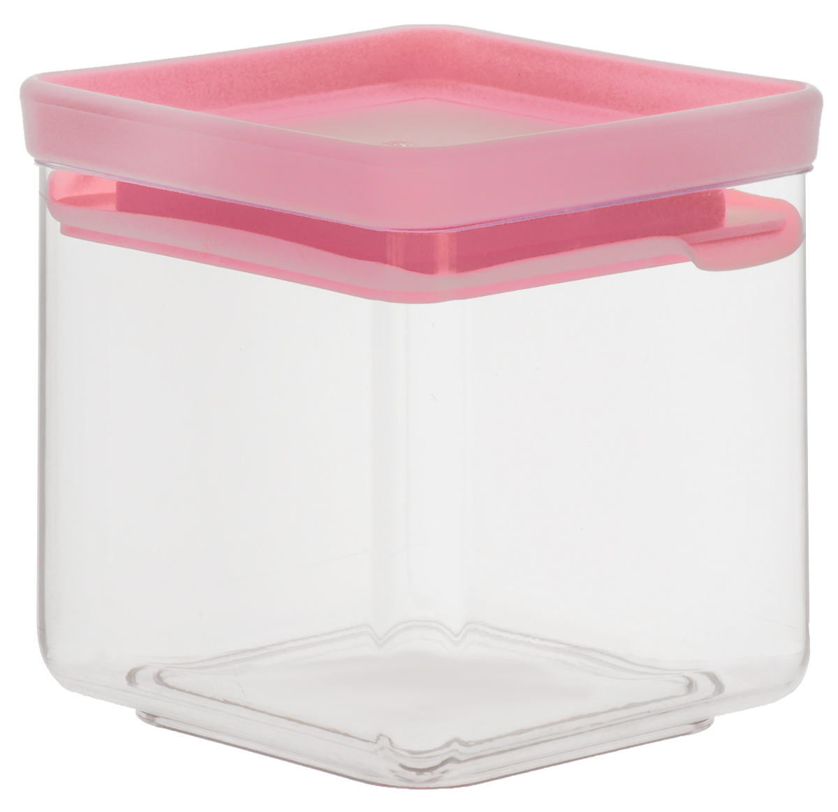 Контейнер для сыпучих продуктов Brabantia Tasty Colors, цвет: прозрачный, розовый, 700 мл. 290060290060_розовый Контейнер для сыпучих продуктов Brabantia Tasty Colors, цвет: прозрачный, розовый, 700 мл. 290060290060_розовыйКонтейнер для сыпучих продуктов Brabantia Tasty Colors изготовлен из высококачественного пластика и предназначен для хранения сыпучих продуктов. Изделие имеет крышку с силиконовым уплотнителем, благодаря которому продукты надолго сохраняют свежесть и аромат. Преимущества: Хорошо видно содержимое и его количество Можно мыть в посудомоечной машине Прозрачный материал, благодаря которому видно содержимое контейнера.Занимает мало места - контейнеры имеют прямоугольную форму и составляются один на другой. Размеры: 11 х 10,5 х 11 см.