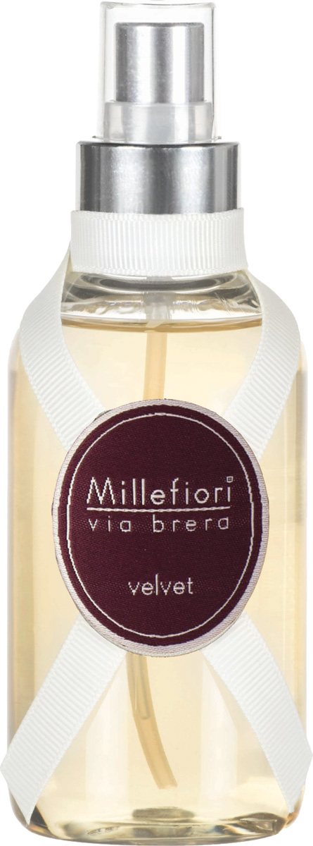 Ароматизатор Millefiori Milano Via Brera, вельвет, 150 мл44SRVE Ароматизатор Millefiori Milano Via Brera, вельвет, 150 мл44SRVEЧарующий и бархатистый цветочный букет с фруктовыми, древесными и мускусными нотами.Базовые ноты : Нероли, Цикламен, Белые Цветы, Цитрусовые.Средние ноты : Роза, Герань, Красные Фрукты.Верхние ноты : Кедр, Ваниль, Ягоды, Мускус, Амбра.