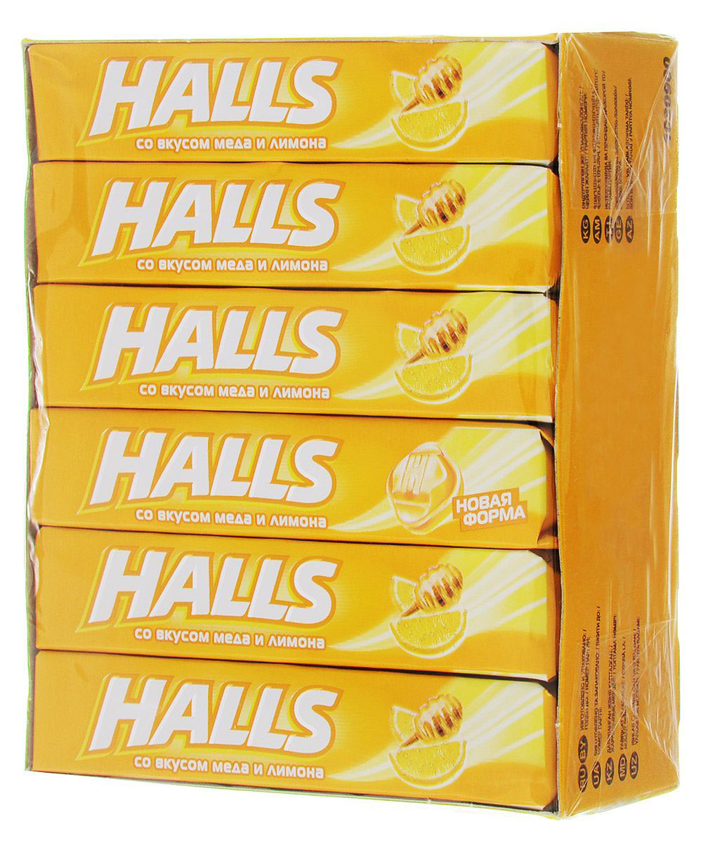 Леденцы Halls мед лимон, 12 упаковок39667 Леденцы Halls мед лимон, 12 упаковок39667Cadbury Confectionery (Guangzhon) Co., Ltd., Китай, БАД. Сфера применения: ОториноларингологияПротив гриппа и простуды
