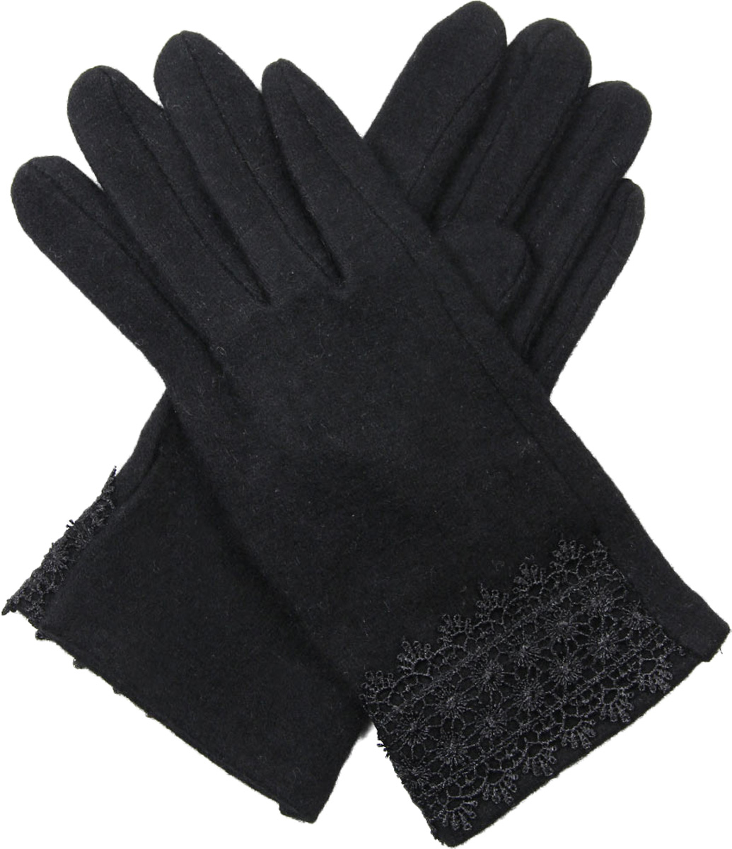 Перчатки женские Venera, цвет: черный. 9501811-02. Размер универсальный