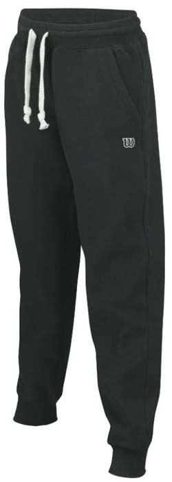 Брюки для тенниса мужские Wilson Cotton Pant, цвет: черный. WRA740103. Размер XXL (58)WRA740103 Брюки для тенниса мужские Wilson Cotton Pant, цвет: черный. WRA740103. Размер XXL (58)WRA740103Мужские брюки для тенниса Wilson «Cotton Pant» подарят вам особенный комфорт до и после матча. Модель изготовлена из хлопка и полиэстера. Брюки стильного дизайна не сковывают свободу движений. Широкий эластичный пояс на шнуровке отвечает за идеальную посадку. Брюки снабжены втачными карманами. Модель идеальна для занятий теннисом.