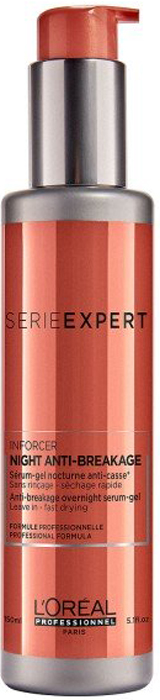 L'Oreal Professionnel Expert Inforcer Night Serum-Gel Ночная сыворотка-гель против ломкости волос, 150 мл сыворотка gigi lipo nourishing serum gel 60 мл
