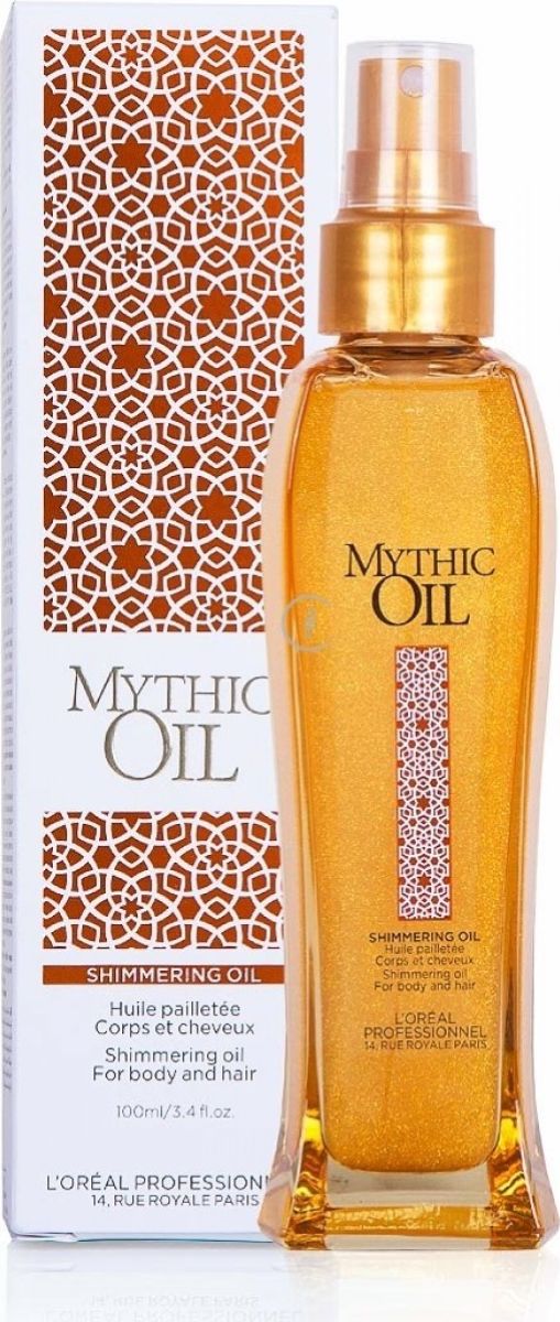 LOreal Professionnel Mythic Oil Мерцающее масло для волос и тела, 100 млE698840 LOreal Professionnel Mythic Oil Мерцающее масло для волос и тела, 100 млE698840Легкая, тающая текстура масла, которая обеспечивает идеальный баланс блеска, питания, увлажнения волос и тела. Бережно ухаживает за волосами, не утяжеляя их, и мгновенно впитывается на теле, оставляя после себя приятный аромат и роскошное мерцание. В составе Мерцающего масла для волос и тела входит питательный комплекс из масла МАГНОЛИИ. 1. Новый жест красоты для волос и тела 2. Эксклюзивная технология - масло в формате сыворотки 3. Новая изысканная парфюмерная композицияОбъем: 100 мл.