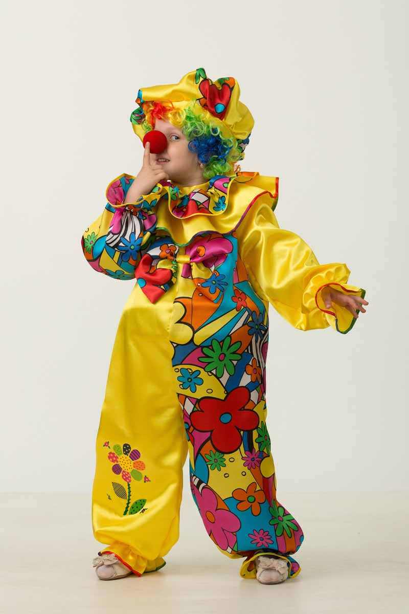 Дженис Карнавальный костюм для мальчика Клоун размер 26