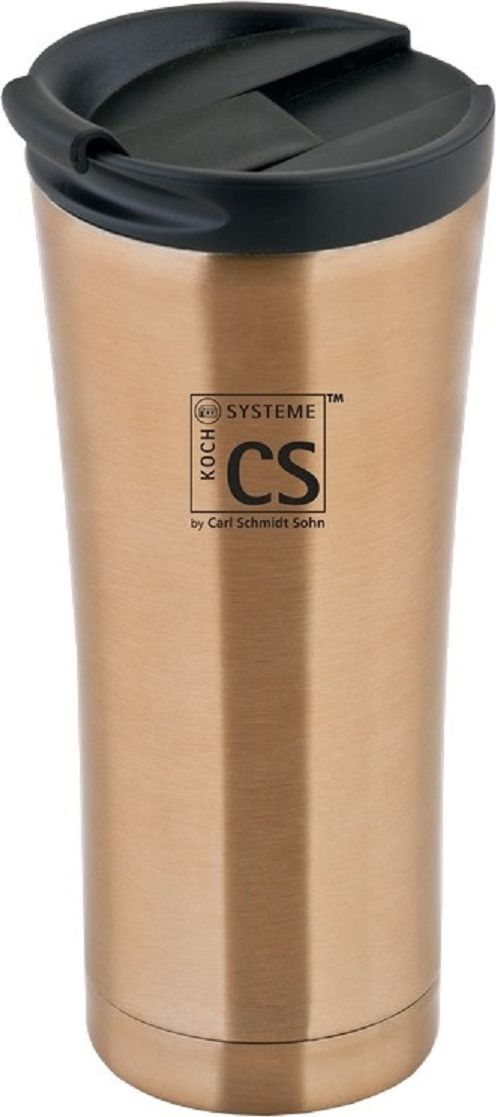 Термокружка Cs-Kochsysteme Brilon, цвет: медь, 500 мл060763 медь Термокружка Cs-Kochsysteme Brilon, цвет: медь, 500 мл060763 медьТермокружка BRILON, 500 мл, с двойными стенками, изготовлена из высококачественной нержавеющей стали. Устойчива к воздействию высоких температур, герметична и противоударна. Надёжная застёжка LeakProof защитит от протеканий. Подходит для большинства автомобильных держателей стаканов. Упакована в подарочную коробку.