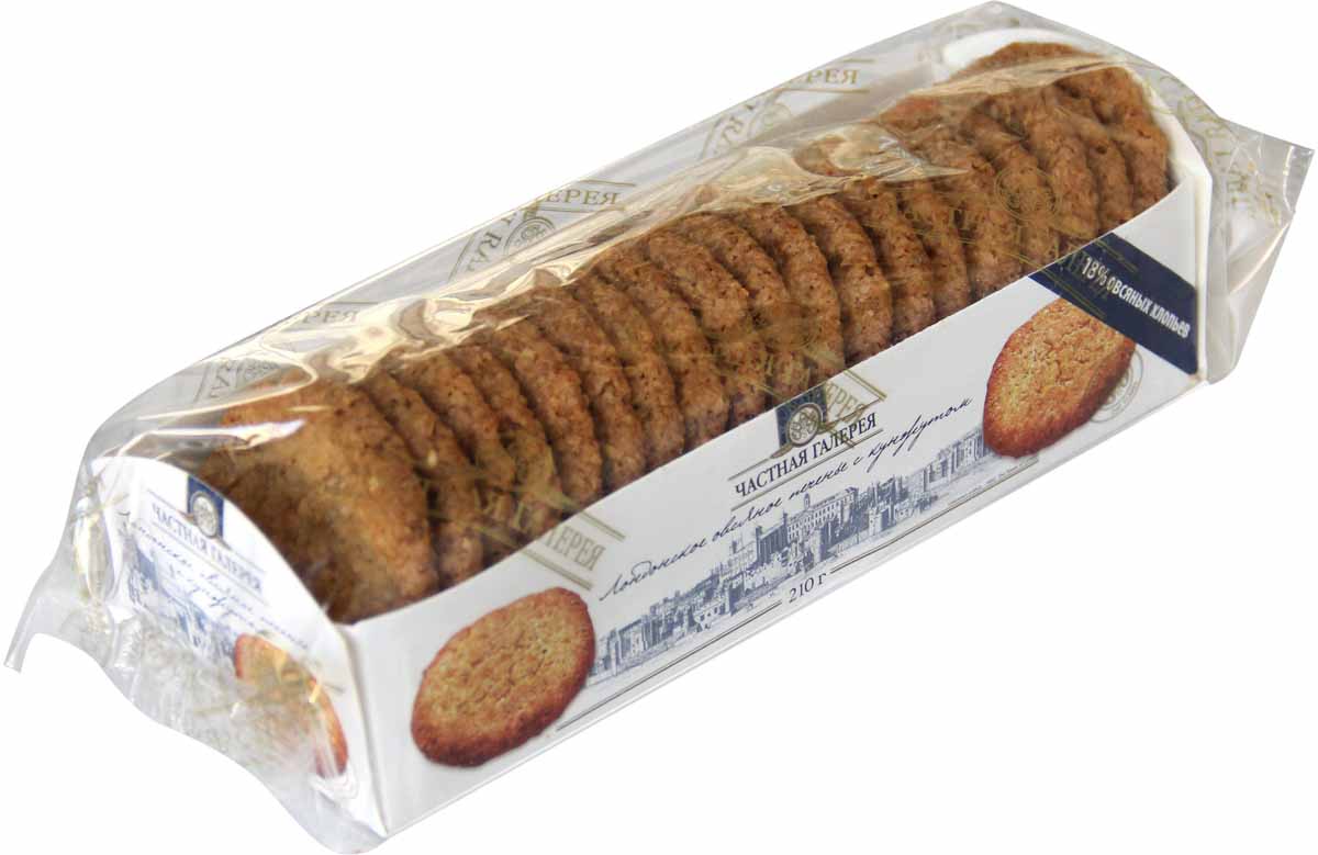 Частная Галерея Лондонское овсяное печенье с кунжутом, 210 г5908310284026 Частная Галерея Лондонское овсяное печенье с кунжутом, 210 г5908310284026Хрустящее лакомство на основе овсяных хлопьев с легким вкусом кунжута.