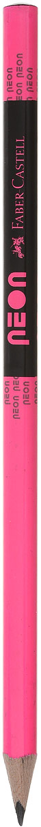 Faber-Castell Карандаш чернографитный Neon цвет розовый316200_розовый Faber-Castell Карандаш чернографитный Neon цвет розовый316200_розовыйЧернографитовый карандаш Neon - эргономичная трехгранная форма- яркие неоновые цвета корпуса- твердость HB- легкое затачивание- специальная технология вклеивания (SV) предотвращает поломку грифеля