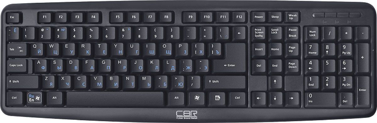 CBR KB 109, Black клавиатура