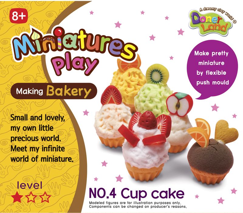 Miniatures Play Масса для лепки Cup Cake