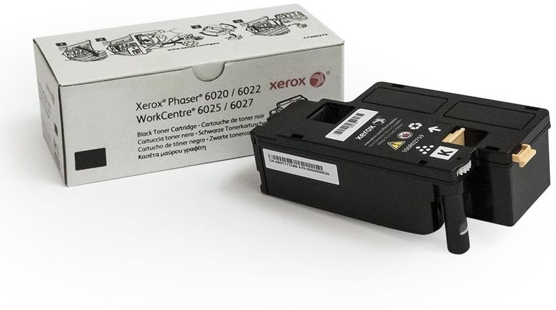 Xerox 106R02760, Cyan тонер-картридж для Xerox Phaser 6020, 6022/WorkCentre 6025, 6027