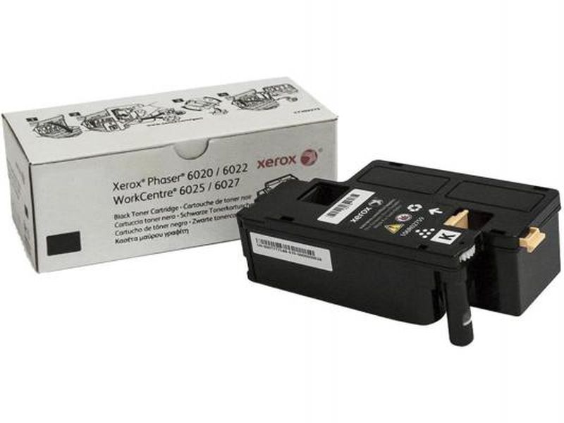 Xerox 106R02763, Black тонер-картридж для Xerox Phaser 6020, 6022/WorkCentre 6025, 6027