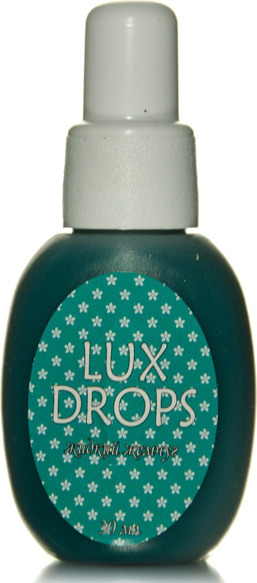 Luxart Краска для декорирования Дропс цвет зеленый 35мл