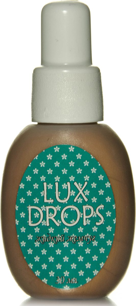 Luxart Краска для декорирования Дропс цвет бронза 35мл