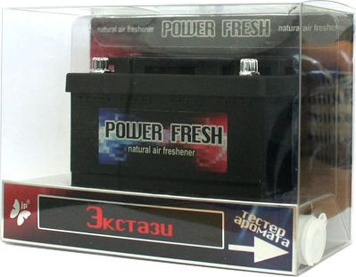 Ароматизатор автомобильный FKVJP Power Fresh. Экстази, гелевый, 70 млPOFR-160 Ароматизатор автомобильный FKVJP Power Fresh. Экстази, гелевый, 70 млPOFR-160Автомобильный ароматизатор эффективно устраняет неприятные запахи и придает приятный аромат. Кроме того, ароматизатор обладает элегантным дизайном.