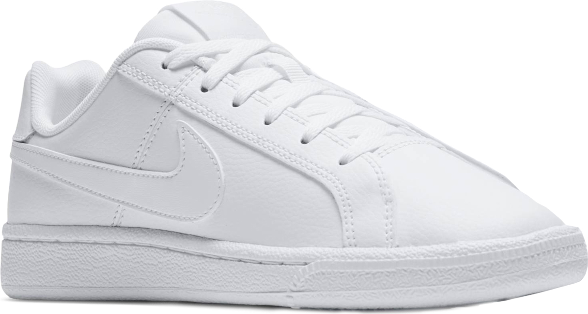 Кеды для мальчика Nike Court Royale (GS), цвет: белый. 833535-102. Размер 4Y (35)