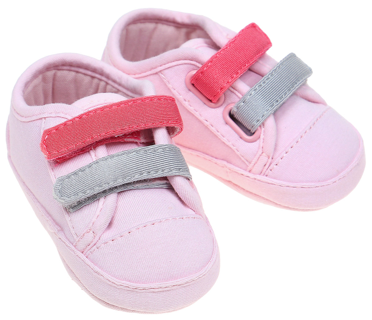 Пинетки детские United Colors of Benetton, цвет: розовый. 8H8CN1087. Размер 19