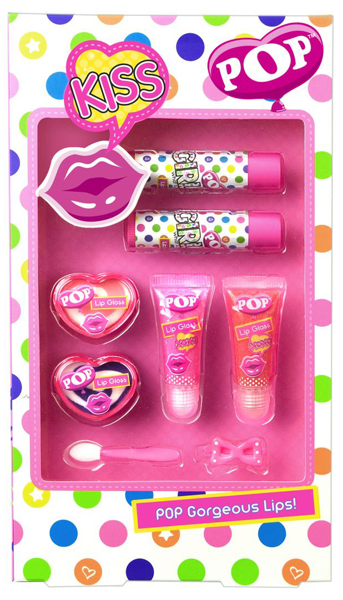 Markwins Игровой набор детской декоративной косметики для губ POP