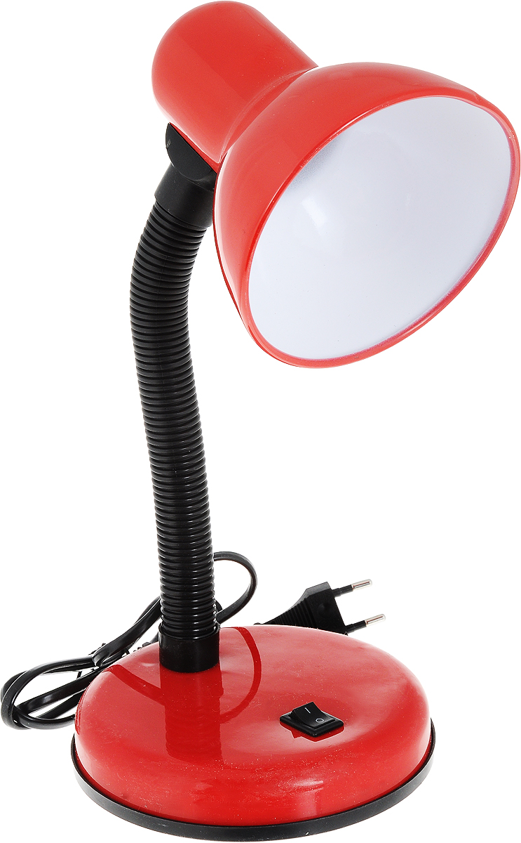 Светильник настольный Uniel TLI-204, цвет: красный, 60 W, 220 V, E27