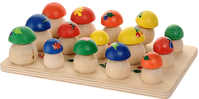 Краснокамская игрушка Игровой набор Грибочки