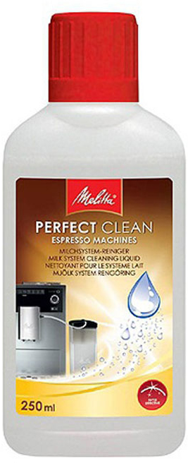 Melitta Perfect Clean очиститель молочной системы для кофемашин1500729 Melitta Perfect Clean очиститель молочной системы для кофемашин1500729Очиститель Melitta Perfect Clean для молочных систем автоматических кофемашин легко и тщательно очищает систему от частиц молока. Высокоэффективная формула гарантирует кристальную чистоту и в то же время очень бережно обрабатывает поверхность молочной системы автоматических кофемашин.