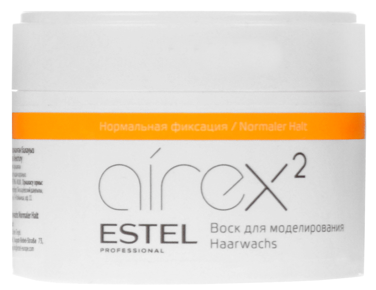 Estel Airex Воск для моделирования нормальной фиксации 75 млAW75 Estel Airex Воск для моделирования нормальной фиксации 75 млAW75Воск для моделирования Estel Airex cодержит натурально - растительные компоненты, питающие волосы. Подчеркивает отдельные пряди или элементы прически, хорошо фиксирует, придает волосам сияющий блеск.В результате подчеркнутая текстура волос и прически.