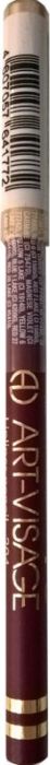 Art-Visage Карандаш контурный для губ / Lipliner pencil, т. 204, 1,3 г641772 Art-Visage Карандаш контурный для губ / Lipliner pencil, т. 204, 1,3 г641772Создает идеальный контур губ. Бережно ухаживает за нежной кожей весь день.В состав карандаша входят натуральные компоненты, которые способствуют сохранению красоты и молодости ваших губ:• Экстракт алоэ оказывает тонизирующее и бактерицидное действие;• масло жожоба смягчает и питает кожу;• витамин Е помогает сохранить молодость кожи;• натуральные тугоплавкие воски обеспечивают повышенную стойкость карандаша в течение дня.