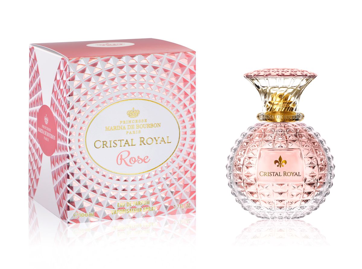 Princesse Marina De Bourbon Paris Cristal Royal Rose Парфюмерная вода, 100 мл