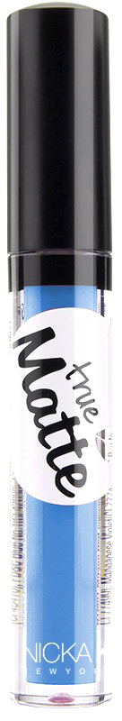 Nicka K NY True Matte Lip Color губная помада, 3,5 г, оттенок CORNFLOWER BLUE