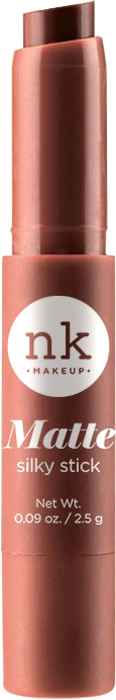 Nicka K NY Silky Cream Stick губная помада, 2,5 г, оттенок NKF07 POTTERS CLAY