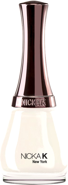 Nicka K NY NY Nail Color лак для ногтей, 15 мл, оттенок SNOW WHITE