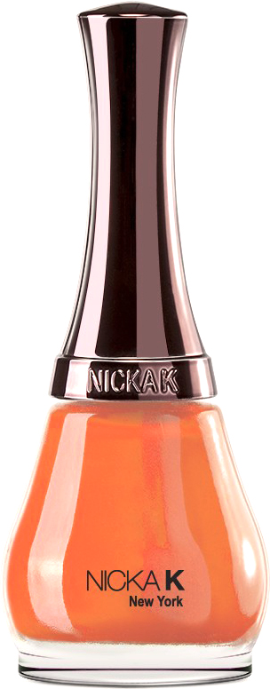 Nicka K NY NY Nail Color лак для ногтей, 15 мл, оттенок BRIGHT ORANGE